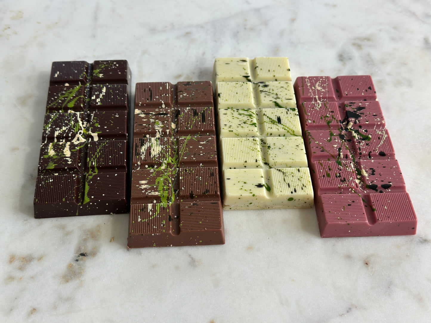 Milk Dubai Pistachio Chocolate Bar, Luxury Gourmet Handmade Chocolate
